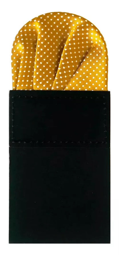 PAÑUELO DE BOLSILLO PRE DOBLADO POLKA DOT PARA TRAJE O BLAZER