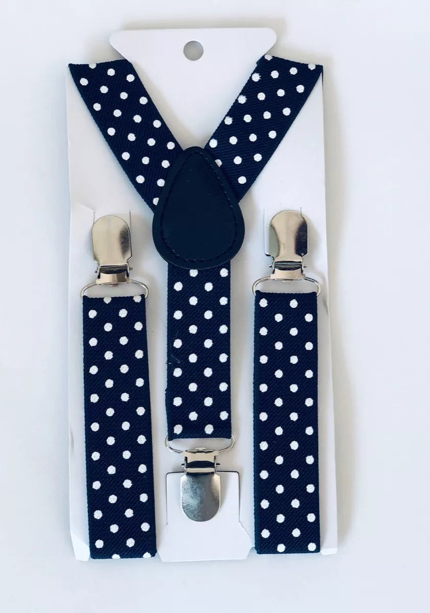 TIRANTE ESTAMPADOS POLKA DOT PARA BEBES Y NIÑOS