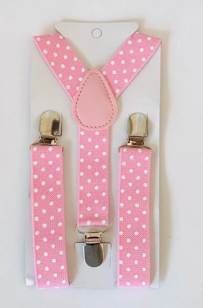 TIRANTE ESTAMPADOS POLKA DOT PARA BEBES Y NIÑOS